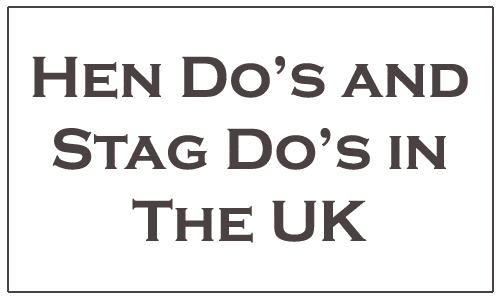 Partnered Post: Hen Do’s and Stag Do’s in The UK
