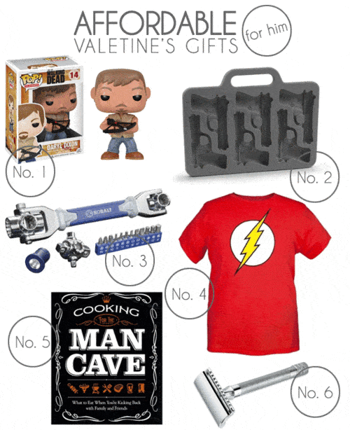 Affordable Valetine's Day Gifts for Him