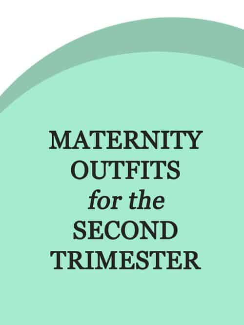My Favorite Maternity Outfits for the Second Trimester #pregnancy #baby #maternity #ootd