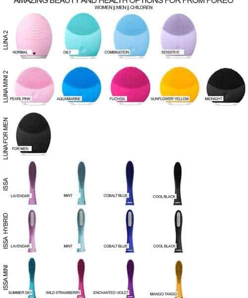 Amazing Beauty and Health Options for Women, Men, and Children from FOREO