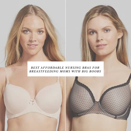 Best Affordable Nursing Bras For Breastfeeding Moms With Big Boobs - Kiss  My Tulle
