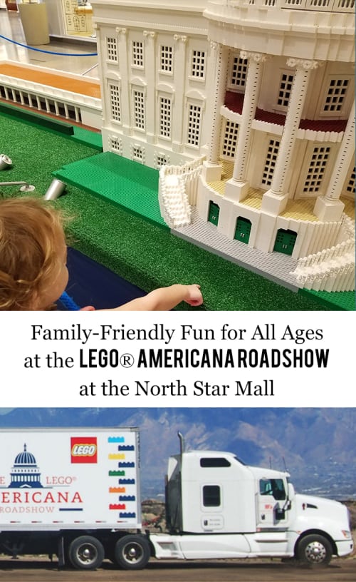 Family-Friendly Fun For All Ages At The LEGO® Americana Roadshow At The North Star Mall #ad