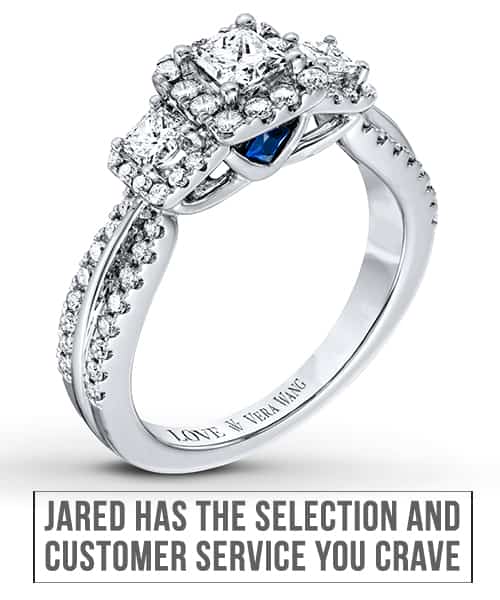 From Engagement Ring Shopping to Beyond Jared Has The Selection And Customer Service You Crave #engagement #BrideNBeyond #ad #wedding #jewelry #weddingband #engagementring
