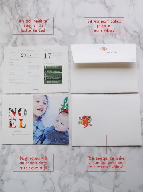 Our Colorful Holiday Cards From Minted #holiday #Christmas #Thanksgiving #NewYears #stationery