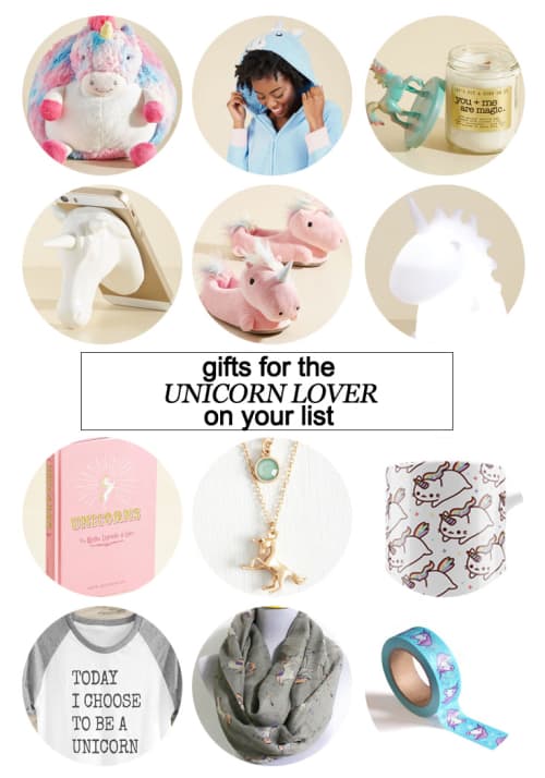 Gifts For The Unicorn Lover On Your List Gifts For The Unicorn Lover On Your List