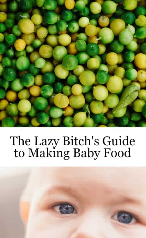 When it came time for my baby to start eating, the thought of all those little jars of baby food was overwhelming. Like, it seemed easier to make the #baby #food myself than deal with that hassle. And y'all, I can absolutely confirm that is it MUCH easier to make #babyfood than you think - The Lazy Bitch's Guide to Making Baby Food