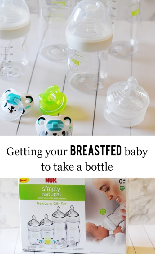 Getting Your Breastfed Baby To Take A Bottle 1 Getting Your Breastfed Baby To Take A Bottle 1