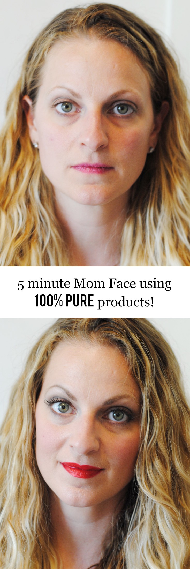 5 Minute Mom Face with 100% Pure