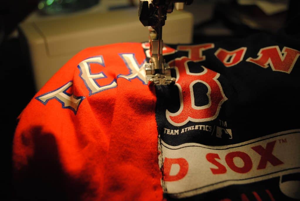 DIY: Make a Dual Team T-shirt for your Littlest Baseball Fan