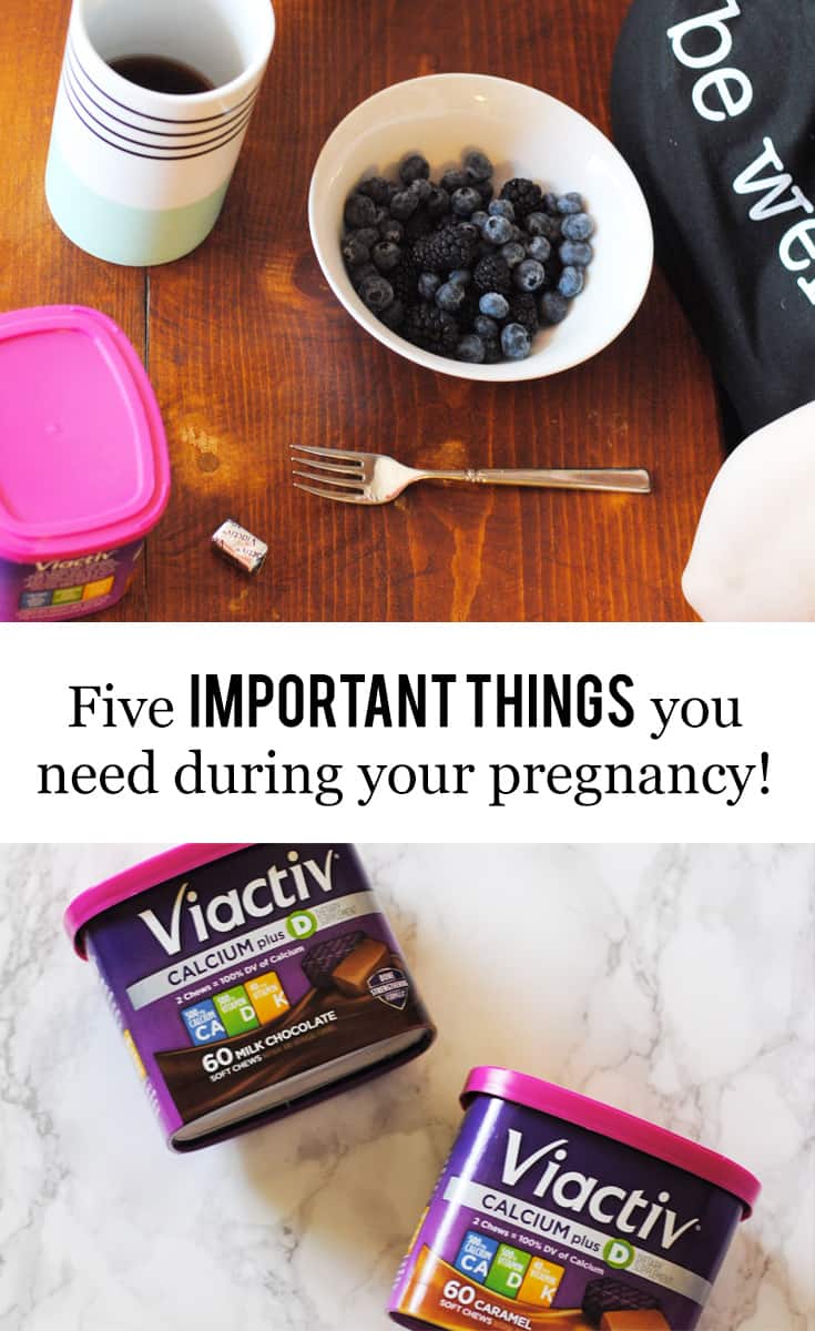 Five important things you need during your pregnancy! #BumpUpYourCalcium, #Viactiv and #ad