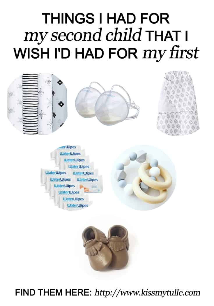 Things I had for my Second Child that I Wish I'd had for my First