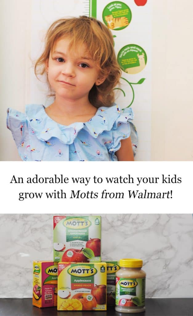 An Adorable Way to Watch Your Kids Grow with @Motts from @Walmart #ad #free #WatchMeGrow #Summer