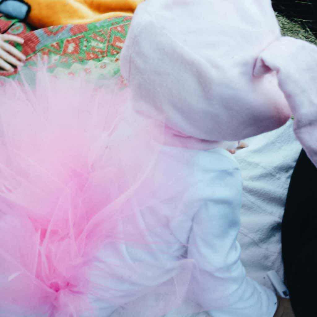 Melanie's 2014 Halloween Costume #Halloween #kidscostume #bunny