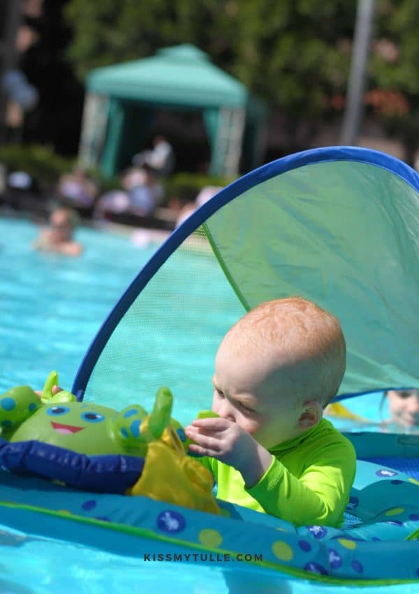 Whenever we travel as a family, my kids are pretty much only interested in one thing - will the hotel we stay in have a pool? My kids are little fish and LOVE to swim so pool and our #SwimWays #BabySpringFloat Activity Center is a hotel must have for us. #SpringFloat #FloatWithSwimWays #IC #ad
