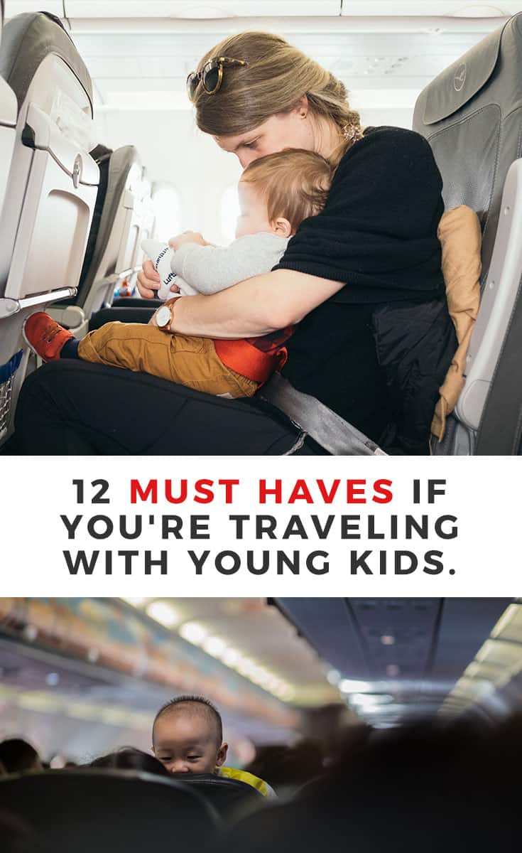 We love to travel so our most used items are already packed. Learn more about my 12 must haves if you're traveling with young kids!