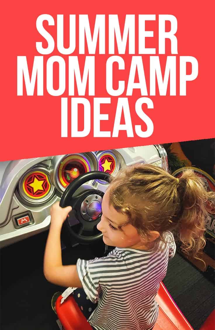 I'm doing Summer Mom Camp! I mean, a really laidback and relaxed version because I'm the Patron Saint of Slacker Moms but, hey! Summer Mom Camp!