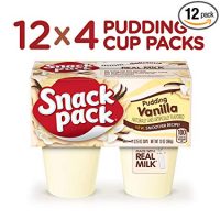 4 Pack of Vanilla Pudding Cups