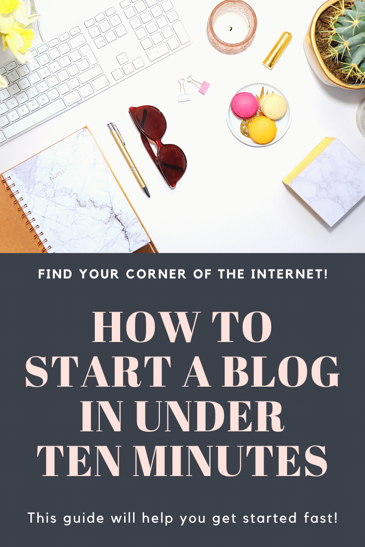 In this post, Texas Mom Blogger, Kiss My Tulle, shows you how to start a blog in four easy steps - get a domain name, get a host for your blog, install WordPress, and choose a theme. CLICK THROUGH to start a blog in less than ten minutes!