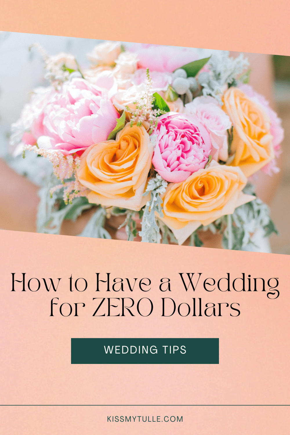 Yes! You can have a wedding for ZERO DOLLARS. Let Alaskan blogger, Kiss My Tulle, show you how you can have a Big Day that costs you nothing.